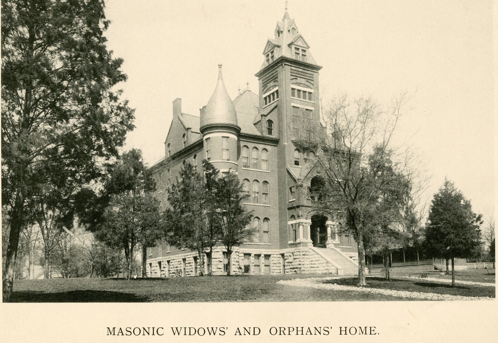 The Tennessee Masonic Widows' and Orphans' Home, ca. 1900